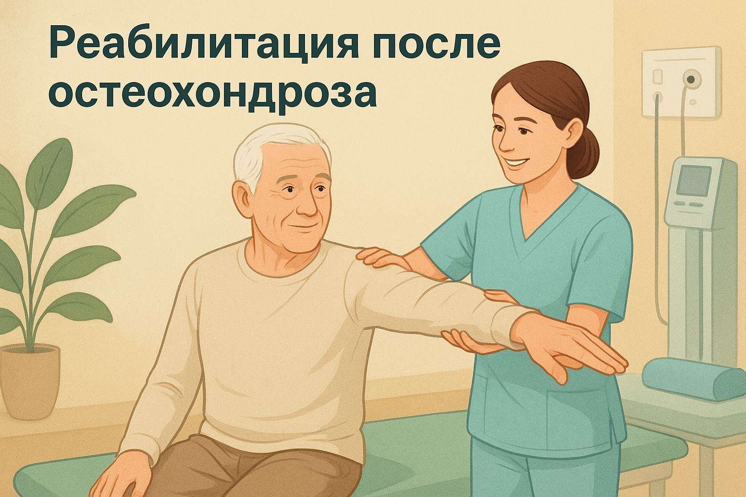 реабилитация после остеохондроза
